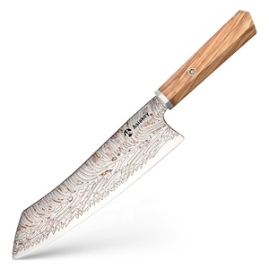 <span class=keywords><strong>Couteau</strong></span> couperet damassé fait main fabriqué au japon <span class=keywords><strong>1000</strong></span> <span class=keywords><strong>couches</strong></span> Vg10 couteaux de cuisine faits à la main en acier <span class=keywords><strong>damas</strong></span> - Product Image 1