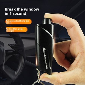Llavero de Seguridad Tres en Uno con Martillo de Emergencia para Accesorios de Auto - Product Image 2