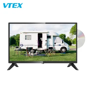 发光二极管电视面板价格32英寸电视太阳能电视DC 12v房车DVD安卓电视