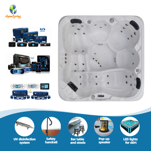 Personalizzazione all'ingrosso vasca idromassaggio 52 getti di massaggio <span class=keywords><strong>jacuzzi</strong></span> prezzo a buon mercato 5 idromassaggio per adulti vasca idromassaggio con 3 pompe di alimentazione - Product Image 2