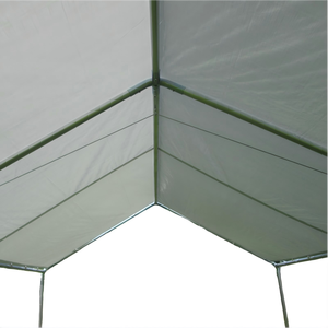 Abri de voiture/Garage en <span class=keywords><strong>aluminium</strong></span> et acier, pratique, durable, facile à assembler, imperméable, avec revêtement PVC, par GARDENWILD, avec bouton poussoir pour paroi latérale - Product Image 6