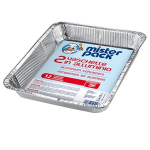 MISTERPACK - SET DI 2 VASSOI IN ALLUMINIO DA 12 PORZIONI - Product Image 1