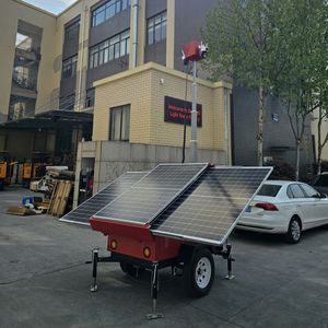 Système de vidéosurveillance de remorque de surveillance solaire hors réseau - Product Image 4