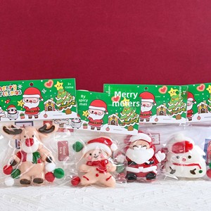 Juguetes de goma antiestrés de Navidad más vendidos transfronterizos - Papá Noel, Hombre de jengibre, Muñeco de nieve - Regalos para aliviar el estrés para mayores de 3 años - Product Image 4