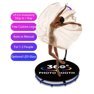 Idee calde pronte per la spedizione della cabina fotografica 360 cabina fotografica videooth fotografico 360 completate supporto per Tablet lungo