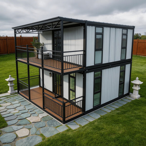 บ้านคอนเทนเนอร์แบบขยายได้สอง<span class=keywords><strong>ชั้น</strong></span>ขนาด 20 ฟุต ระดับไฮเอนด์ พร้อมระเบียง เหมาะสำหรับอยู่อาศัย ให้เช่า และใช้เป็นโฮมสเตย์ - Product Image 1