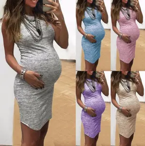 <span class=keywords><strong>Vestido</strong></span> de Maternidad Brillante para Mujeres Embarazadas para Ocasiones Especiales - Product Image 1