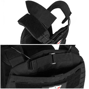 Chaleco Táctico Negro Personalizado ARTEX, Portaplacas con Corte Láser Molle, Liberación Rápida, Ligero, para Operaciones Especiales y Caza - Product Image 5