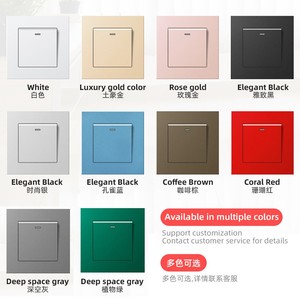 Precio a granel Single 5A/6A South Africa Socket Venta directa de fábrica Estilo británico Toma de corriente multicolor para India Nepal Namibia - Product Image 4
