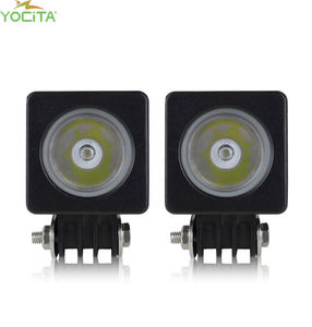 Faro Delantero Cuadrado LED Yocita de 30 W para Motocicleta, Luz Alta/Baja, Anillo DRL, Luces Intermitentes, IP67, Plástico, 9-36 V, para Vehículos Todoterreno y Automóviles - Product Image 1
