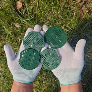 Clous en tissu en forme de U galvanisés revêtus de PVC vert, agrafes de jardin, agrafes pour <span class=keywords><strong>gazon</strong></span> / agrafes pour <span class=keywords><strong>gazon</strong></span> galvanisées - Product Image 4