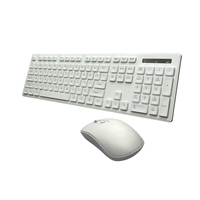 Clavier mobile portable BT sans fil 2.4G avec souris KMSW-112 combo pour téléphone et ordinateur Android