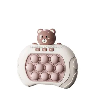 Hete Verkoop Nieuwe Originele Pop-Up Fidget Bubble El Pop It Elektronische Console Snel Push Game Voor Speelgoed Kinderen