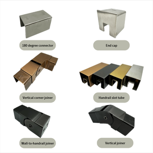 Acier inoxydable 304 Main Courante Rail Supérieur Tube Carré Balustrade Tube Menuisier Couleur Personnalisée Finition Main Courante Tube Garde-Corps Accessoires - Product Image 6