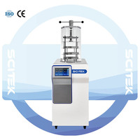 SCITEK Floor Standing Laboratory Congelador Secador Liofilizador Máquina de secado con bomba de vacío
