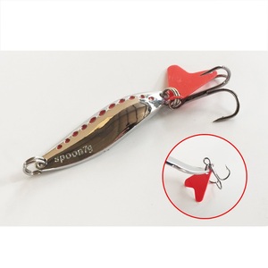 Leurre de pêche en gros pour fabricants, plume scintillante, sangsue, leurre métallique flottant, appât 5 g, bouche déformée, pour la pêche au black-bass - Product Image 5