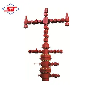 API 6A Shengji kuyu ve X mas ağacı ile donatılmış octg ve kirişli pompa
