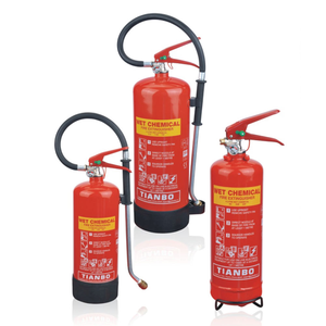 طفاية حريق من الفوم بقوة عالية من مادة ABC مزودة بشعار مخصص من الفولاذ المقاوم للصدأ ، طفاية حريق برومو - Product Image 2