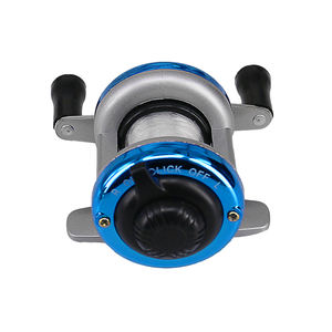 Carrete de Pesca Mini FISHGANG, Cuerpo de Plástico y Metal, AC100, con Línea Gratis, 1BB, Carrete de Pesca para Bote de Hielo - Product Image 6