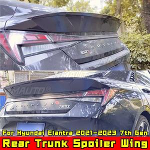 Alerón Trasero para Maletero, Alerón de Techo, Kit de Carrocería para Hyundai Elantra 2021-2023, 7.ª Generación, Accesorios para Automóviles - Product Image 3