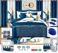 Ensembles de literie collections vente en gros couette 30 pièces ensemble de draps de literie prêt à expédier