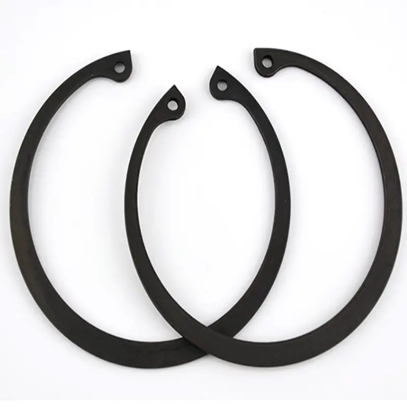 Hot Sale High Quality Stainless Steel Carbon Steel Black Oxide Snap Internal Circlip Shaped C Retaining Washer