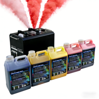 Liquide de fumée colorée en promotion pour machine à fumée, idéal pour révélation du sexe, fête, baby shower, anniversaire, scène, Nouvel An, mariée
