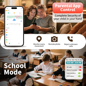 Reloj Inteligente para Niños con Cámara, Llamadas SOS, Android 8.1, 4G, GPS, LBS, Videollamadas, Tarjeta SIM 4G, Reloj Inteligente SOS para Niños - Product Image 5