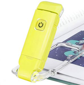 LED USB Rechargeable Book <b>Light</b> Ultralight 200mAh Built in Battery Silicone Adjustable Clip on <b>Light</b> Book <b>Light</b> - Product Image 4