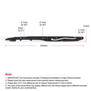 Kit de Reparación para Riel de Techo Solar Automotriz Compatible con Ford 15-20 F-150/17-19 F-250 Jeep Isuzu Accesorios para Automóviles - Product Image 4