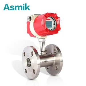 Asmik 2017 new style liquid turbine type flow meter with Reasonable Price