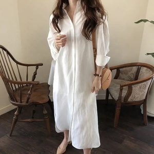 <span class=keywords><strong>Abbigliamento</strong></span> donna di vendita caldo camicia lunga in cotone di lino abiti <span class=keywords><strong>Casual</strong></span> <span class=keywords><strong>per</strong></span> le <span class=keywords><strong>donne</strong></span> - Product Image 2