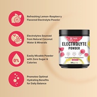 OEM/ODM Polvo Electrolítico Hidratante Natural Sin Azúcar Keto Bajo en Grasa con Sabores Variados, Caja de 300g, Bebidas Energéticas Deportivas Instantáneas