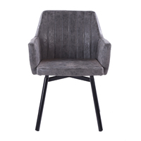 Chaise de salle à manger noire transparente avec coussin, cadre rétro Style l, café, montland, Nika Zupanc Lucite, couleur or, Chrome