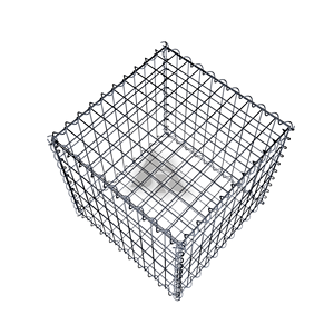 Caja de gaviones soldada, cestas de gaviones galvanizados, valla de pared de Gaviones para jaula de piedra, malla de alambre de 50*50*50CM - Product Image 3