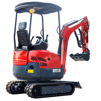 Livraison gratuite Mini-excavatrice de 1,8 tonne 2 tonnes Machine agricole Mini-excavatrice Mini-pelle Prix