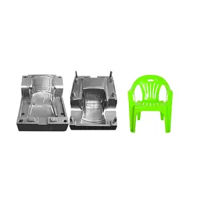 Low Price Plastic Chair Making Machine Injection Molding Blow Mold Folding Chair Plastic Chair Injection Mold JW Plastic Mould