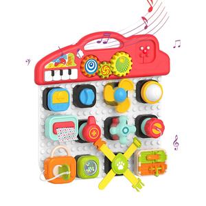 Cadeau pour bébé Jouets pour bébé 2-4 ans Jeu de société Jouet éducatif interactif <span class=keywords><strong>Montessori</strong></span> pour enfants - Product Image 1
