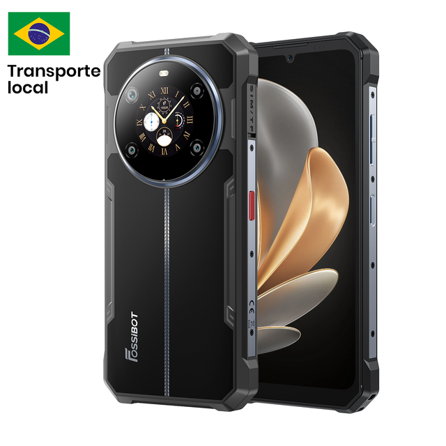 Fossibot F109 5G Rugged Mobile Phone HD 120Hz Octa Core Shockproof Waterproof Fingerprint NFC SOS Gaming CDMA/GSM/LTE IP68/69K