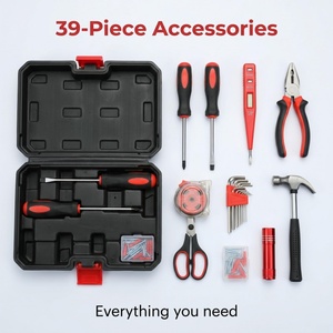 Ensemble d'outils à main professionnels de 39 pièces pour l'entretien général et les réparations d'urgence - Product Image 2