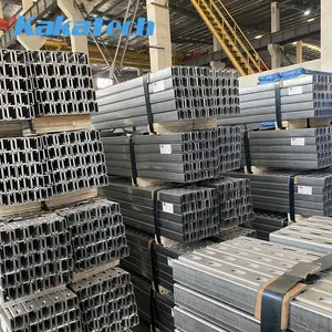 Factory Price Hot Dipped Galvanized Unistrut Channel C Channel Electrical Zinc Perforated Strut Channel