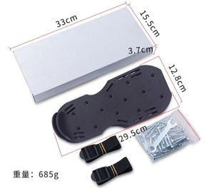 Chaussures de scarification de jardin 4,2 cm, chaussures à clous pour pelouse, chaussures de scarification gonflables pour pelouse extérieure, outils de jardin auto-nivelants en époxy - Product Image 6
