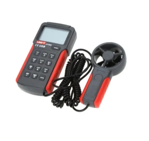 เครื่องวัดความเร็วลม UNI-T UT360 ซีรีส์ พร้อมฟังก์ชั่น Data Hold จอ LCD แสงพื้นหลังสีแดง+เทา ใช้แบตเตอรี่ 9V มีสินค้าในสต็อก - Product Image 1