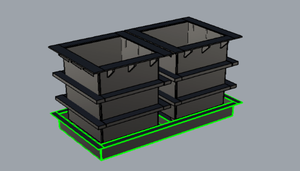 Установка для гальванопокрытия: Ванна для меднения, линия гальваники Galvanica Corporal для химического обезжиривания - Product Image 2