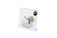 Porte-affiche en acrylique avec cadre photo en acrylique de style simple 2*6 pouces, présentoir PS de taille personnalisé en usine