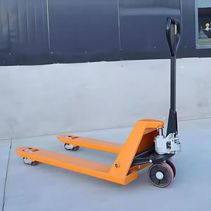Transpaleta hidráulica manual de 2-5 toneladas, remolque de arrastre manual, vehículo de carga y descarga manual. - Product Image 5