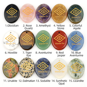 Mots en cristal naturel <span class=keywords><strong>pierre</strong></span> d'inspiration <span class=keywords><strong>pierre</strong></span> d'attraction d'<span class=keywords><strong>argent</strong></span> <span class=keywords><strong>pierre</strong></span> ovale en forme de richesse <span class=keywords><strong>pierre</strong></span> de poche chiffres gravés en or - Product Image 6