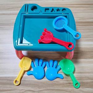 Table <span class=keywords><strong>de</strong></span> <span class=keywords><strong>jeu</strong></span> multifonctionnelle pour enfants à installer soi-même, pour le <span class=keywords><strong>sable</strong></span> et l'eau, ensemble <span class=keywords><strong>de</strong></span> plage pour l'éducation précoce des enfants, jouets d'intérieur et d'extérieur - Product Image 3