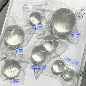 ของเล่นบีบพลาสติกใสรูปการ์ตูนทำมือ  สำหรับทุกเพศทุกวัย ขนาดเล็ก  บีบได้  รู้สึกนุ่มเหมือนครีม  ของเล่นบีบดนตรี DIY - Product Image 3