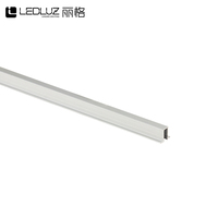 Profilé LED en aluminium ultra-fin de 4 mm, canal lumineux linéaire invisible pour étagères de placard, éclairage LED pour cuisine